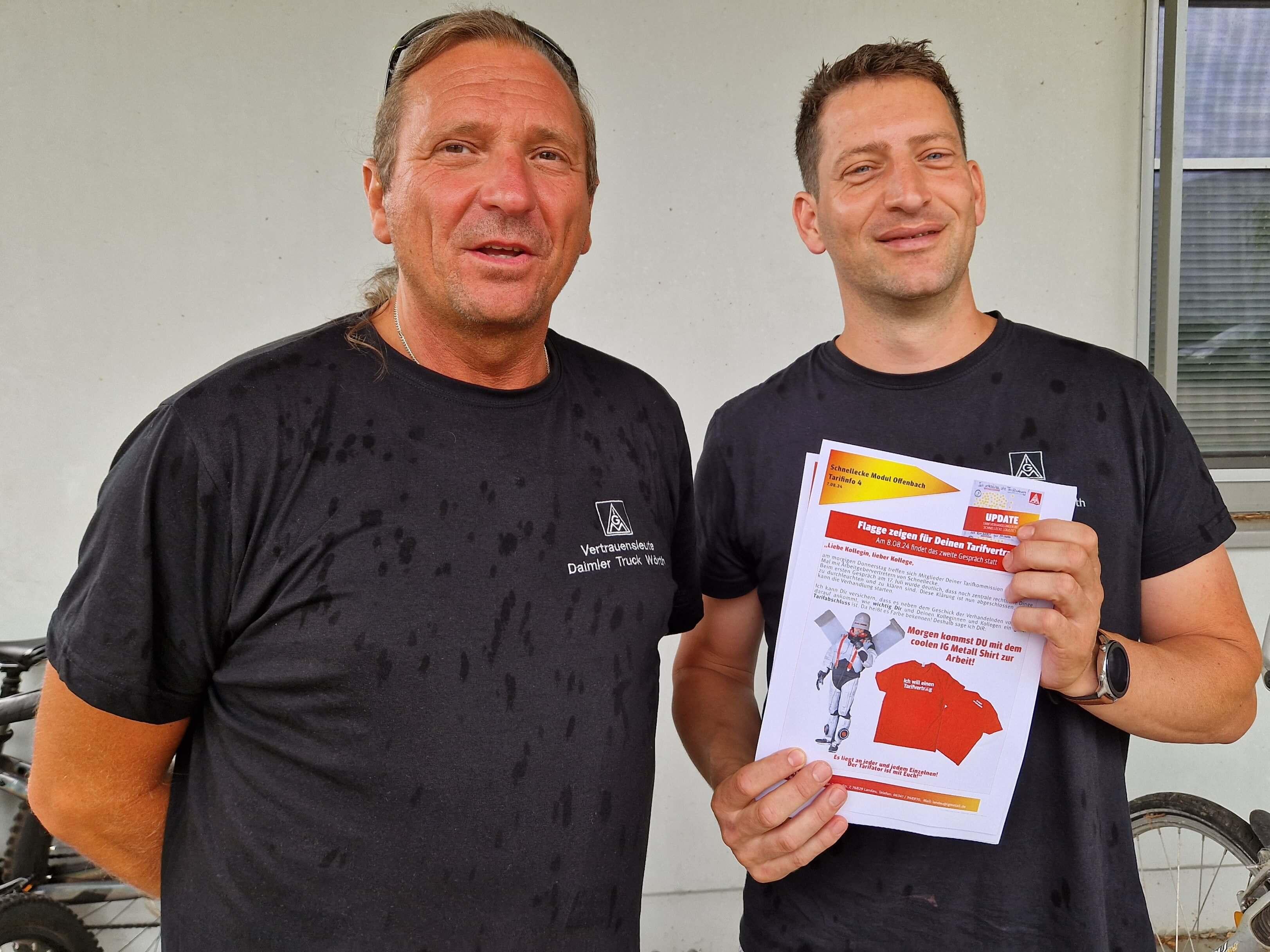 2024-08-07 Schnellecke T-Shirt Verteilung
