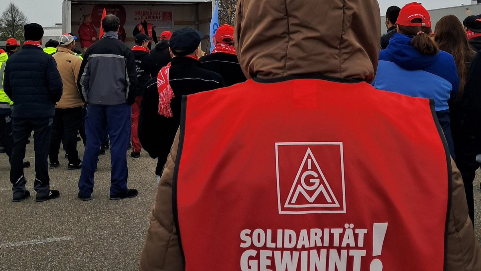 2024-11-08 Zweite Warnstreik Woche