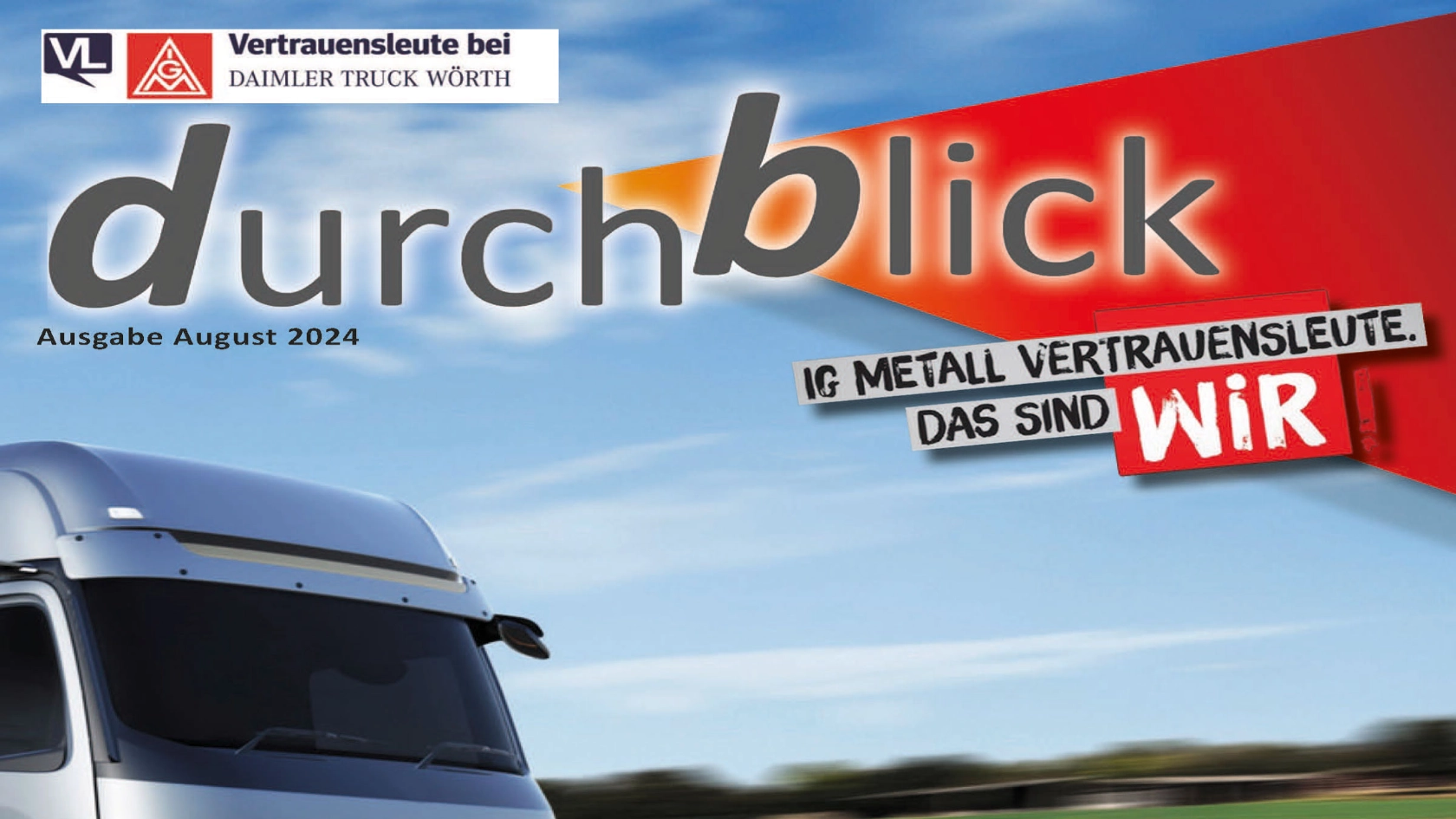 August-Ausgabe Durchblick Daimler Wörth