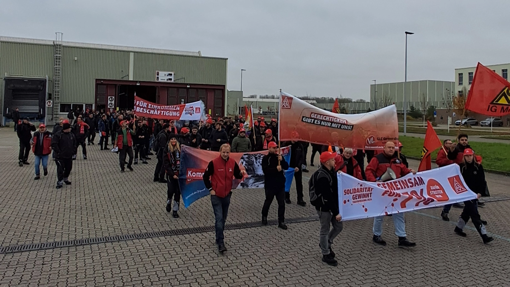 2024-11-08 Zweite Warnstreik Woche