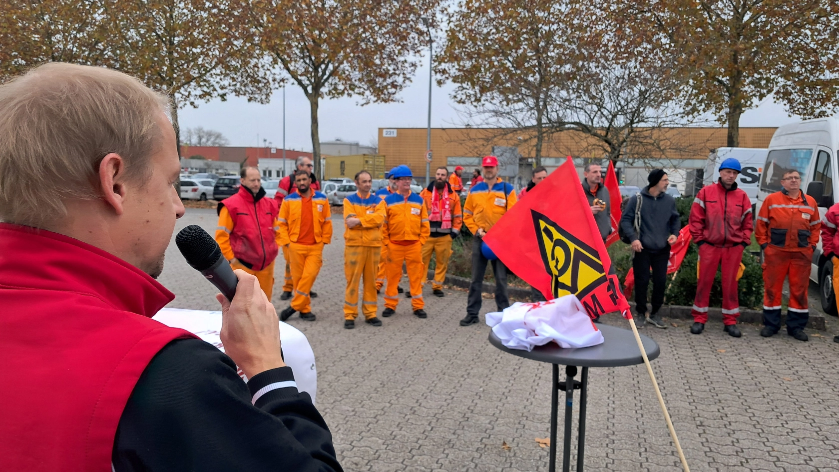 2024-11-08 Zweite Warnstreik Woche
