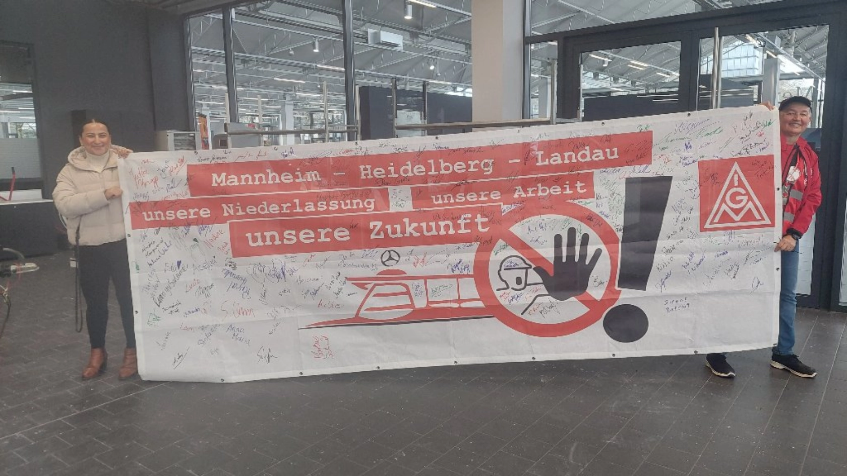Merceds Benz NL Betriebsversammlung