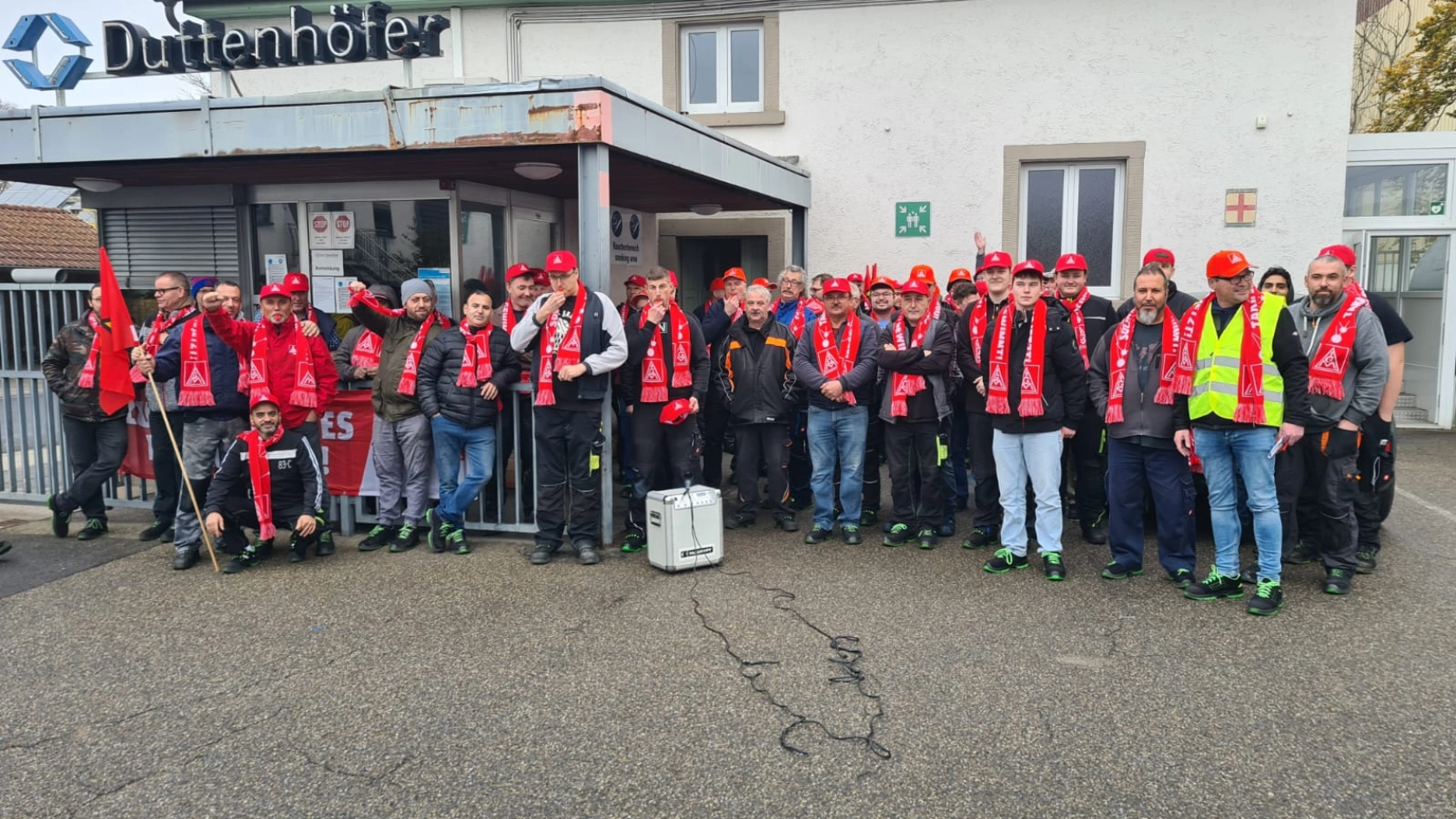 2024-11-08 Zweite Warnstreik Woche