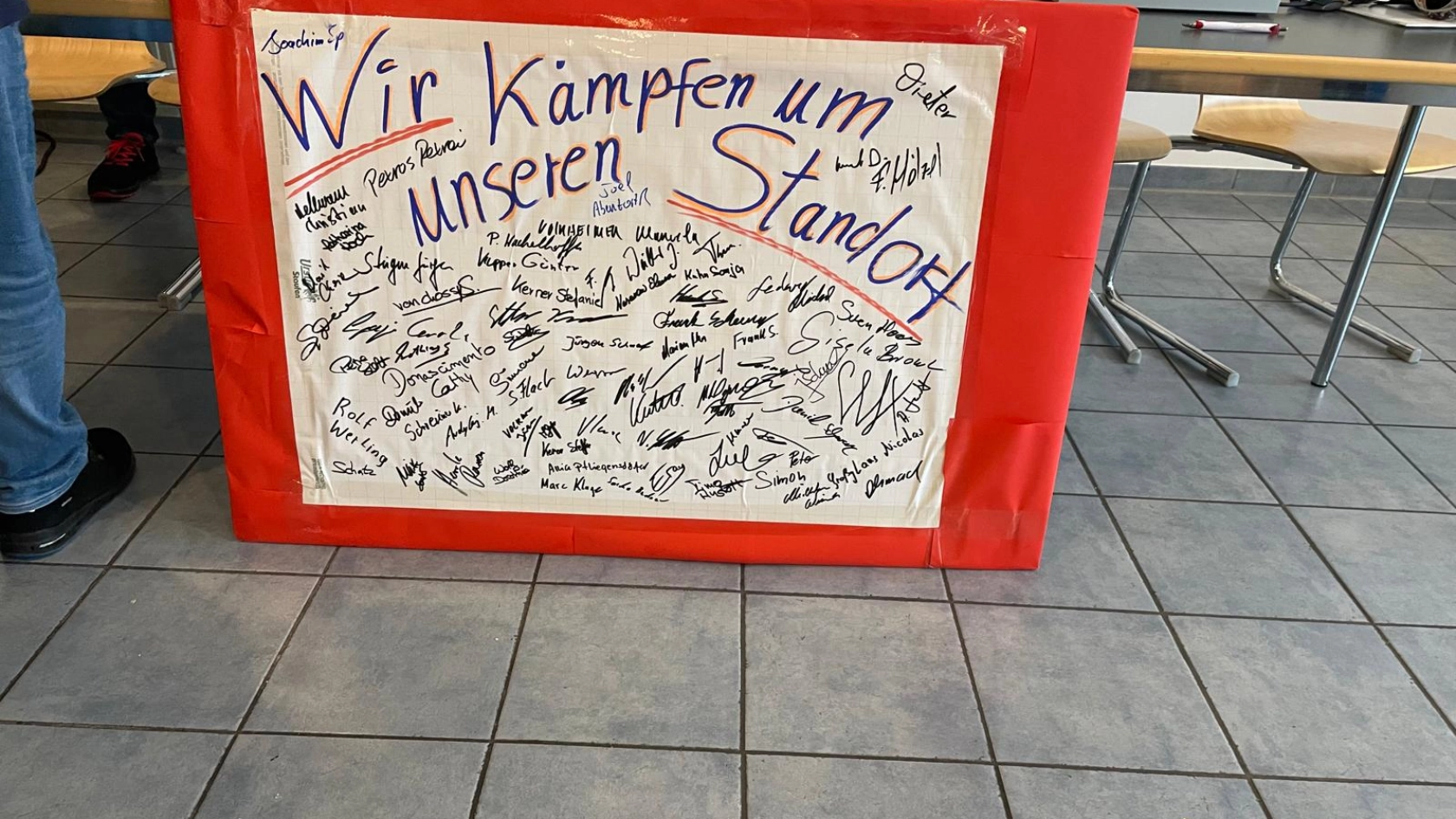 Betriebsversammlung bei Eberspächer catem
