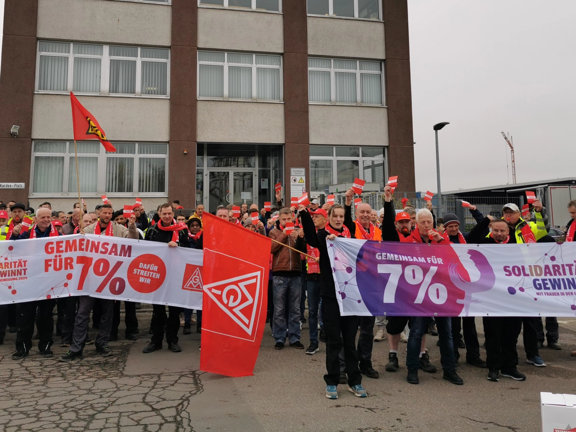 2024-11-08 Zweite Warnstreik Woche