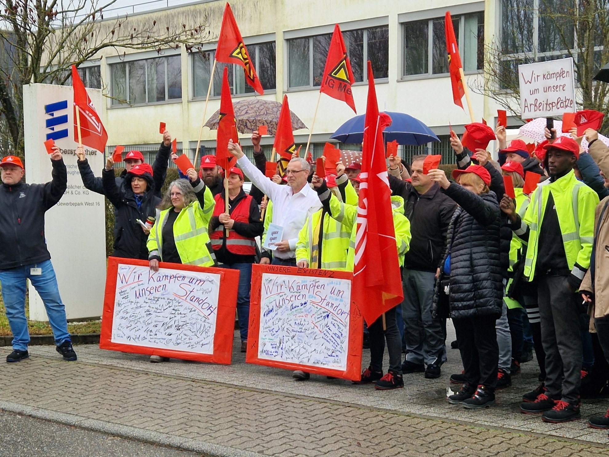 Betriebsversammlung bei Eberspächer catem