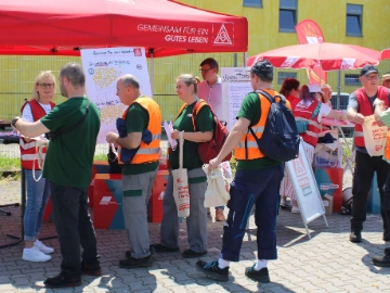 Die Tarifforderung bei Schnellecke steht!
