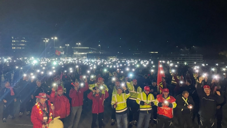 2024-11-08 Zweite Warnstreik Woche