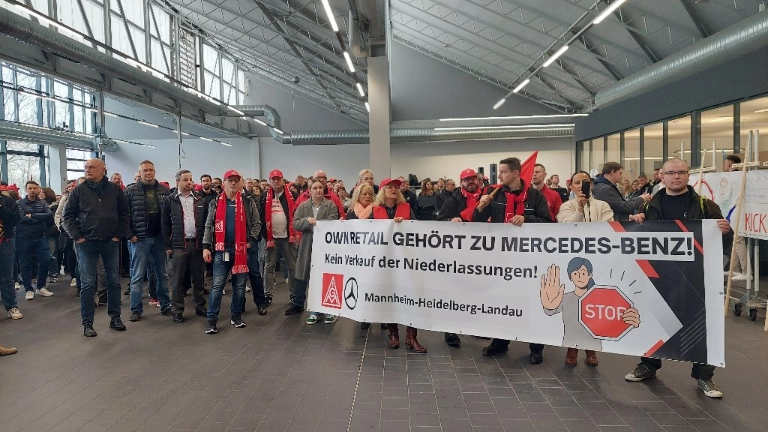 Merceds Benz NL Betriebsversammlung