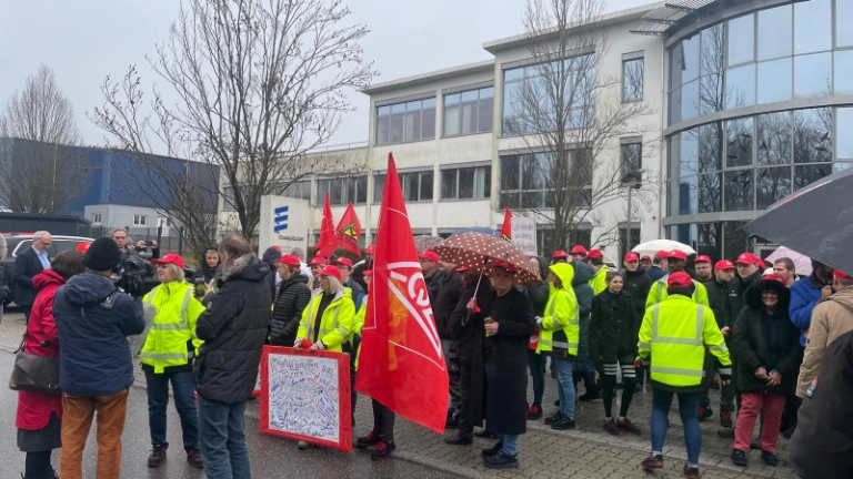 Betriebsversammlung bei Eberspächer catem