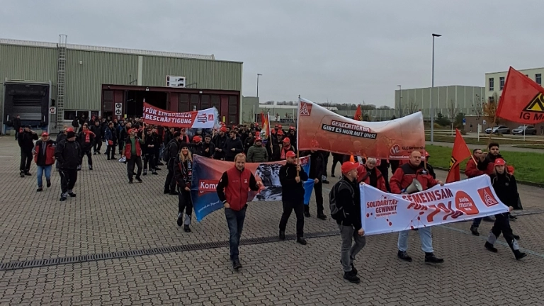 2024-11-08 Zweite Warnstreik Woche