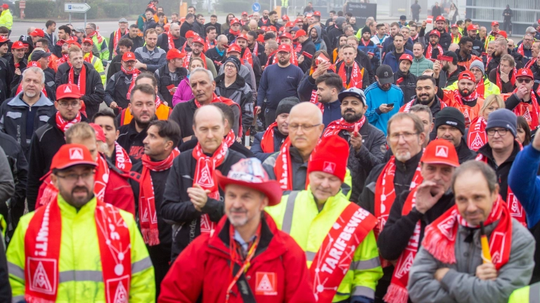 2024-10-30 Warnstreik Daimler
