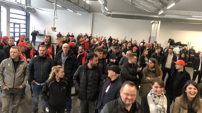 Merceds Benz NL Betriebsversammlung