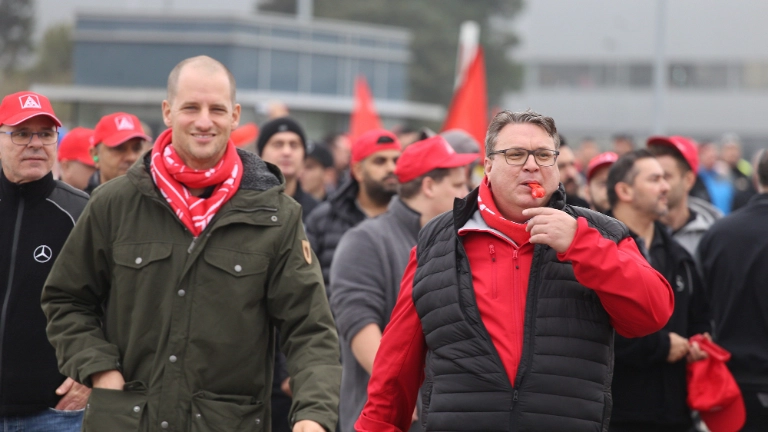 2024-10-30 Warnstreik Daimler