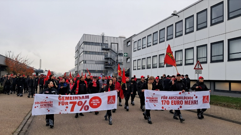 2024-11-08 Zweite Warnstreik Woche