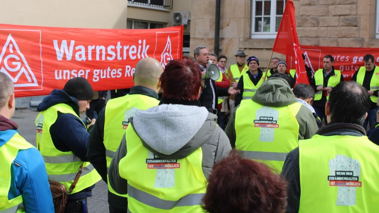Faurecia Warnstreik