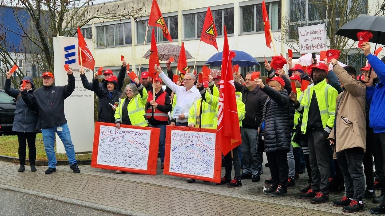 Betriebsversammlung bei Eberspächer catem