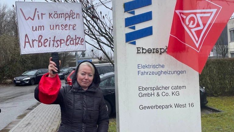 Betriebsversammlung bei Eberspächer catem