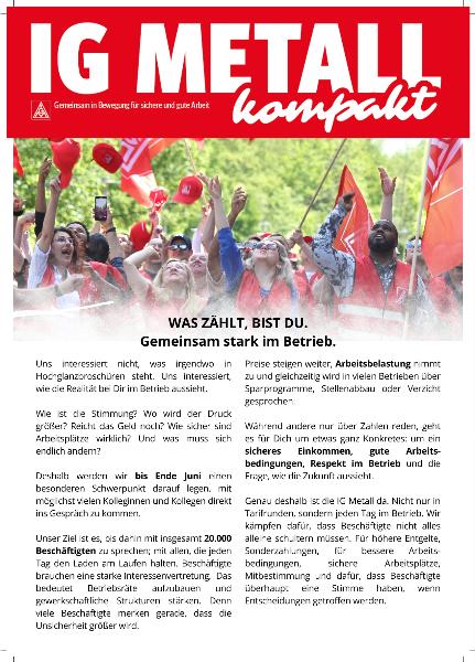 IG Metall Kompakt Mai 2026